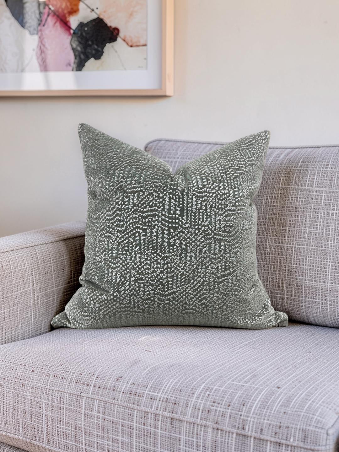 Zimmer & Rohde Decorative Pillow Nico 22x22" Knife Edge Cover