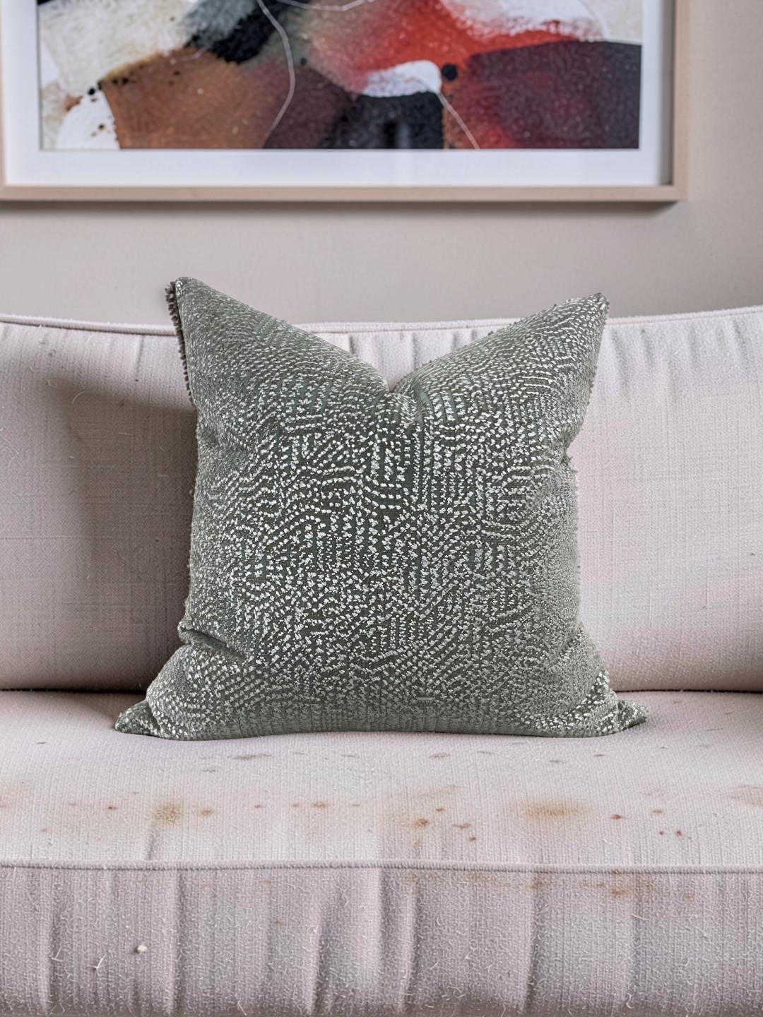 Zimmer & Rohde Decorative Pillow Nico 22x22" Knife Edge Cover