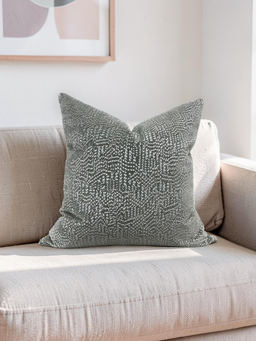 Zimmer & Rohde Decorative Pillow Nico 22x22" Knife Edge Cover