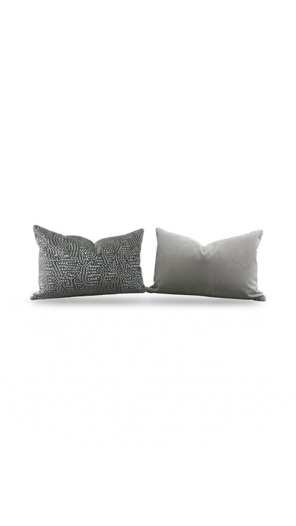 Zimmer & Rohde Lumbar Pillow Nico 12x18" Knife Edge Cover