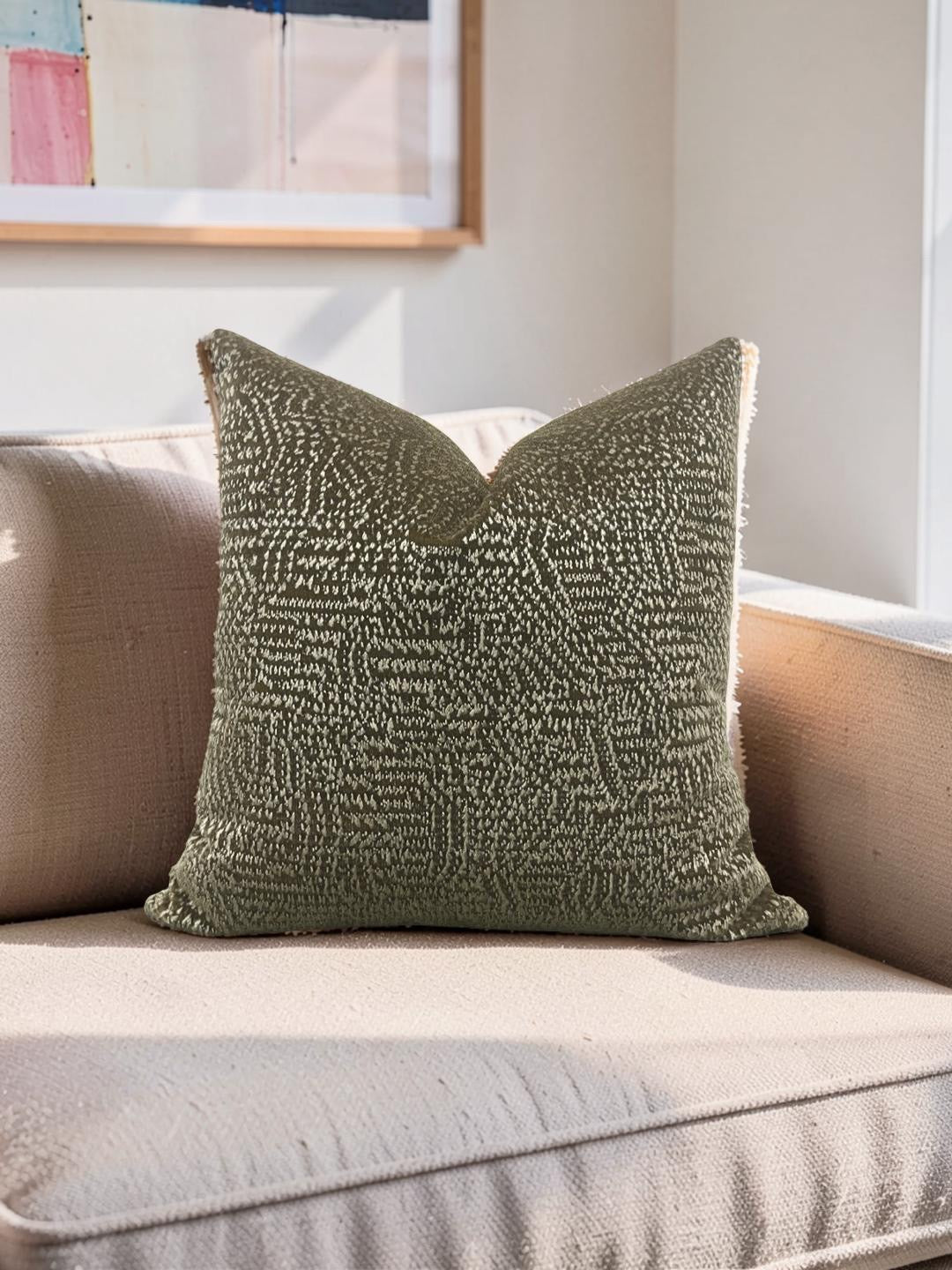 Zimmer & Rohde Decorative Pillow Nico 18x18" Knife Edge Cover