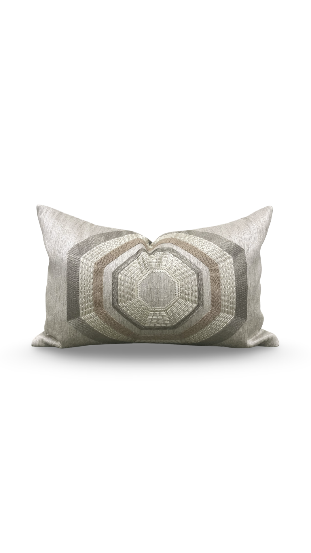 Ardecora Scirecco 12x18" Knife Edge Decorative Throw Pillow