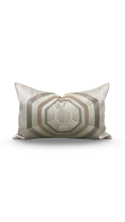 Ardecora Scirecco 12x18" Knife Edge Decorative Throw Pillow