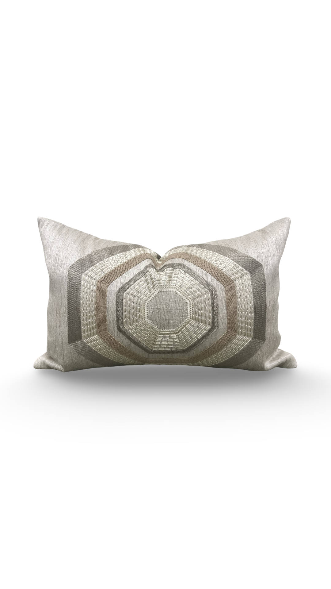 Ardecora Scirecco 12x18" Knife Edge Decorative Throw Pillow