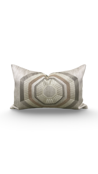 Ardecora Scirecco 12x18" Knife Edge Decorative Throw Pillow