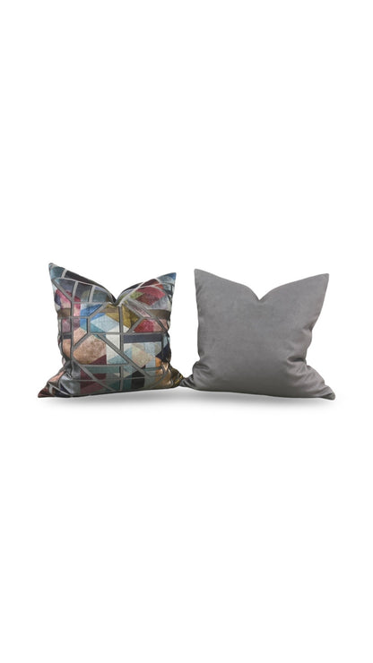 Zimmer + Rohde Decorative Pillow Kubist 20x20" Knife Edge Cover