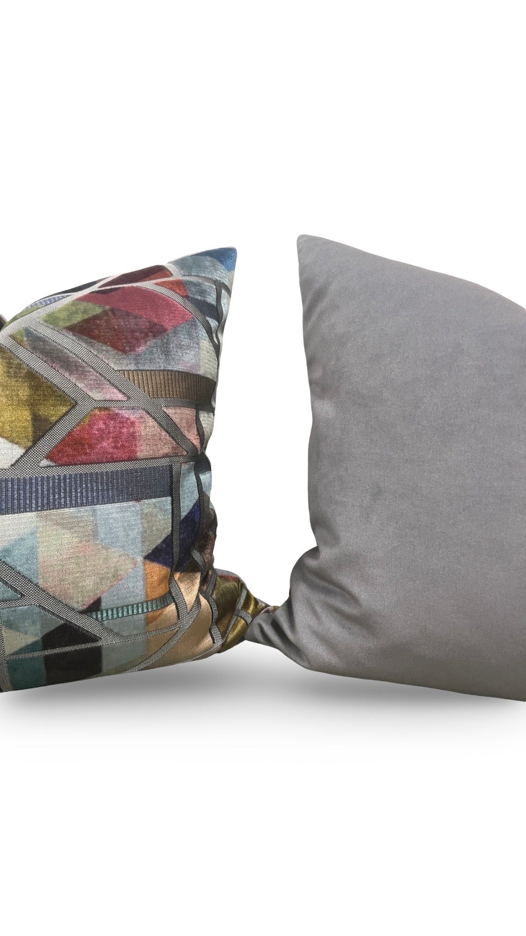 Zimmer + Rohde Decorative Pillow Kubist 20x20" Knife Edge Cover