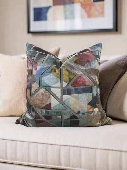 Zimmer + Rohde Decorative Pillow Kubist 20x20" Knife Edge Cover