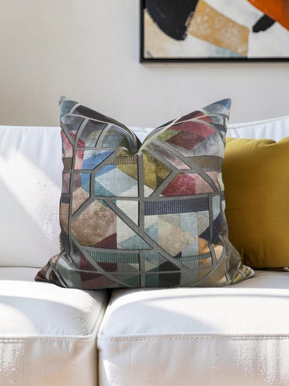Zimmer + Rohde Decorative Pillow Kubist 20x20" Knife Edge Cover
