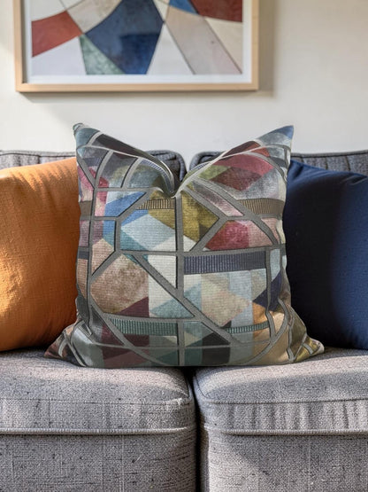 Zimmer + Rohde Decorative Pillow Kubist 20x20" Knife Edge Cover