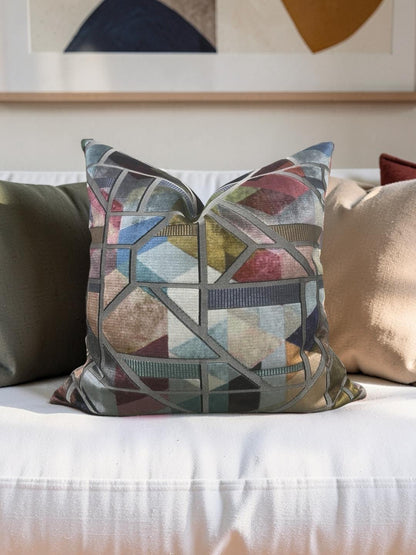 Zimmer + Rohde Decorative Pillow Kubist 20x20" Knife Edge Cover
