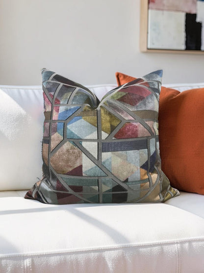 Zimmer + Rohde Decorative Pillow Kubist 20x20" Knife Edge Cover