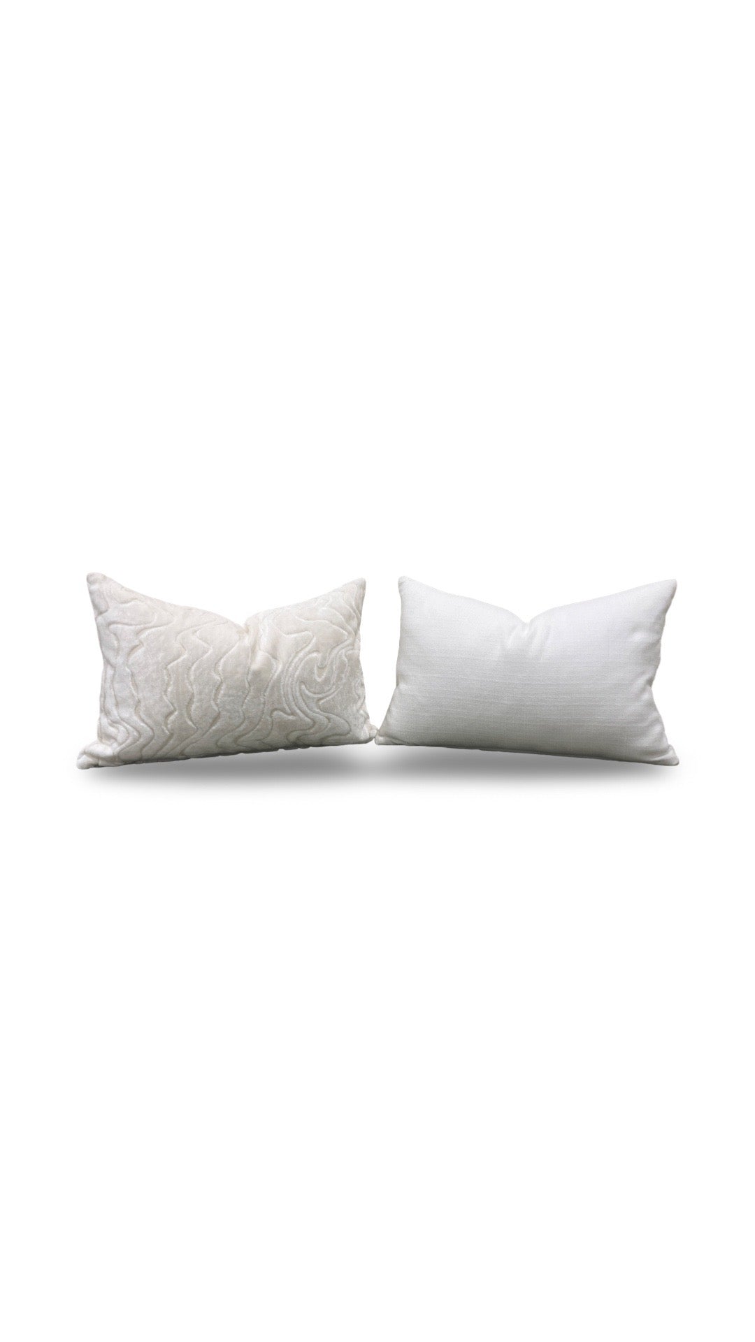 Moon Beam Lumbar Pillow Chiaroscuro Dream 12x18" Knife Edge Cover