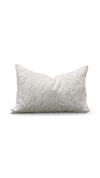 Moon Beam Lumbar Pillow Chiaroscuro Dream 12x18" Knife Edge Cover