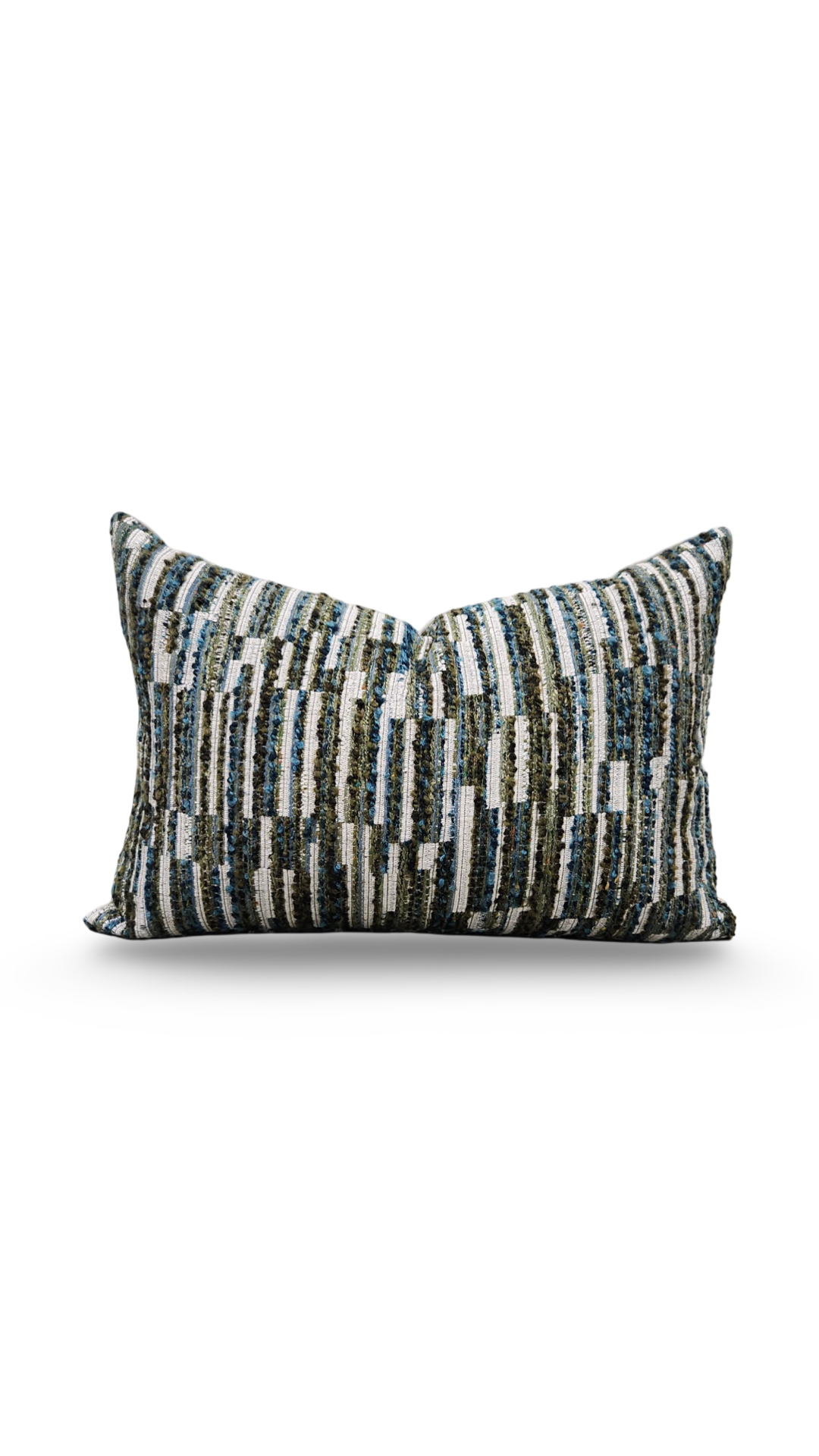 Lumbar Pillow Jenga Colibri 12x18" Knife Edge Cover