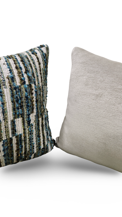 Lumbar Pillow Jenga Colibri 12x18" Knife Edge Cover
