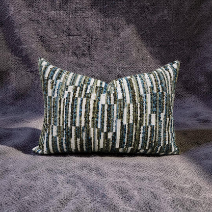 Lumbar Pillow Jenga Colibri 12x18" Knife Edge Cover