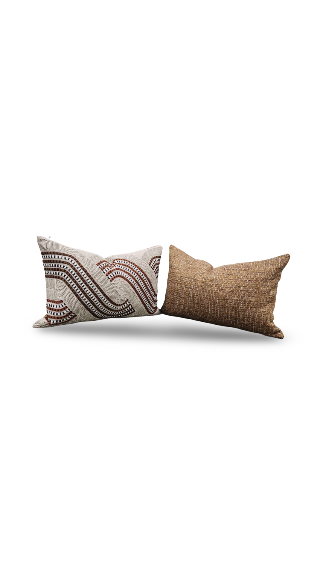 Lumbar Pillow Ludo Autumn 12x18" Knife Edge Cover
